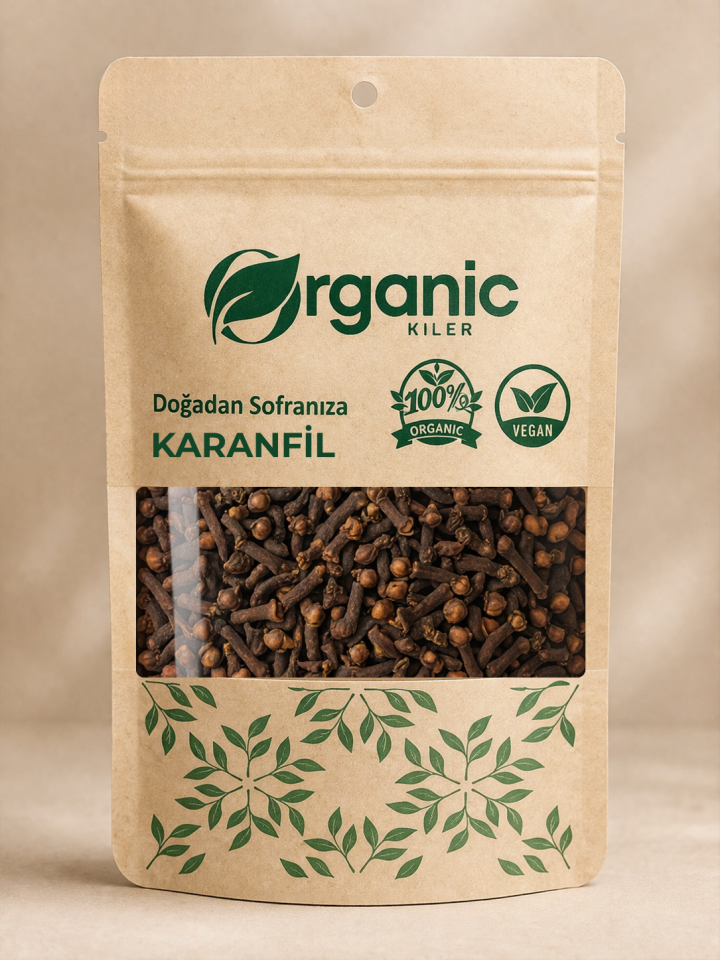Organik Tane Karanfil - Elenmiş Taze & Doğal Tane Karanfil