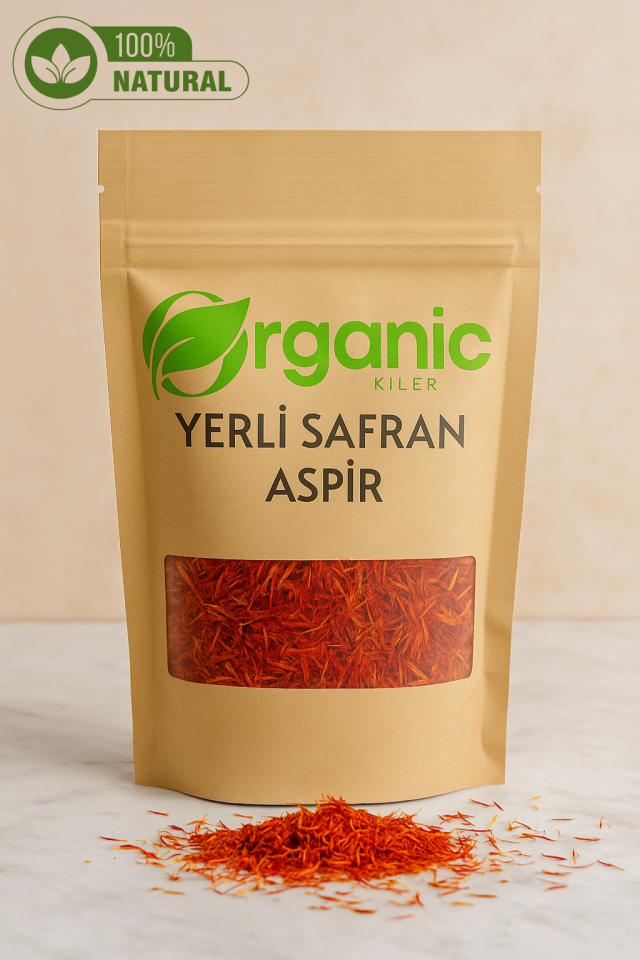 Aspir Çiçeği 50GR - ( Yerli Safran ) Premium Kalite Doğal & Yeni Mahsül