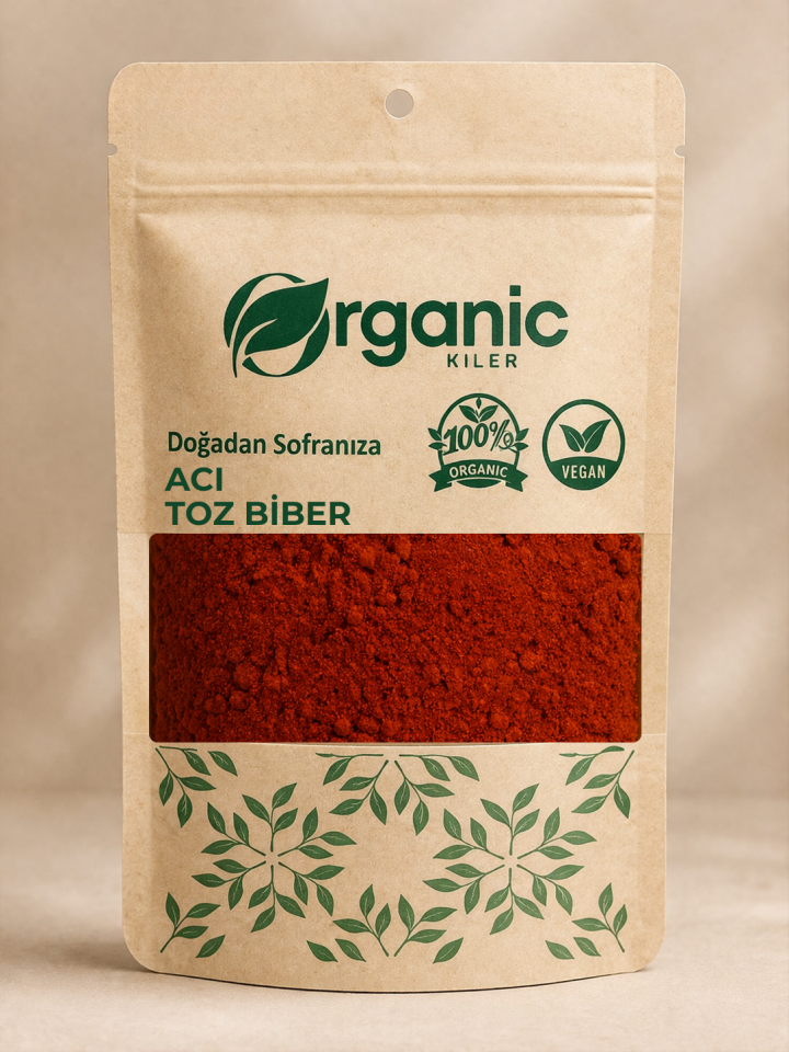 Kırmızı Acı Toz Biber - Katkısız & Doğal