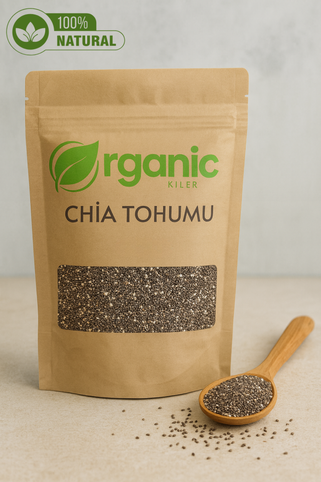 Chia Tohumu 100gr Organik Taze Elenmiş Yeni Mahsül