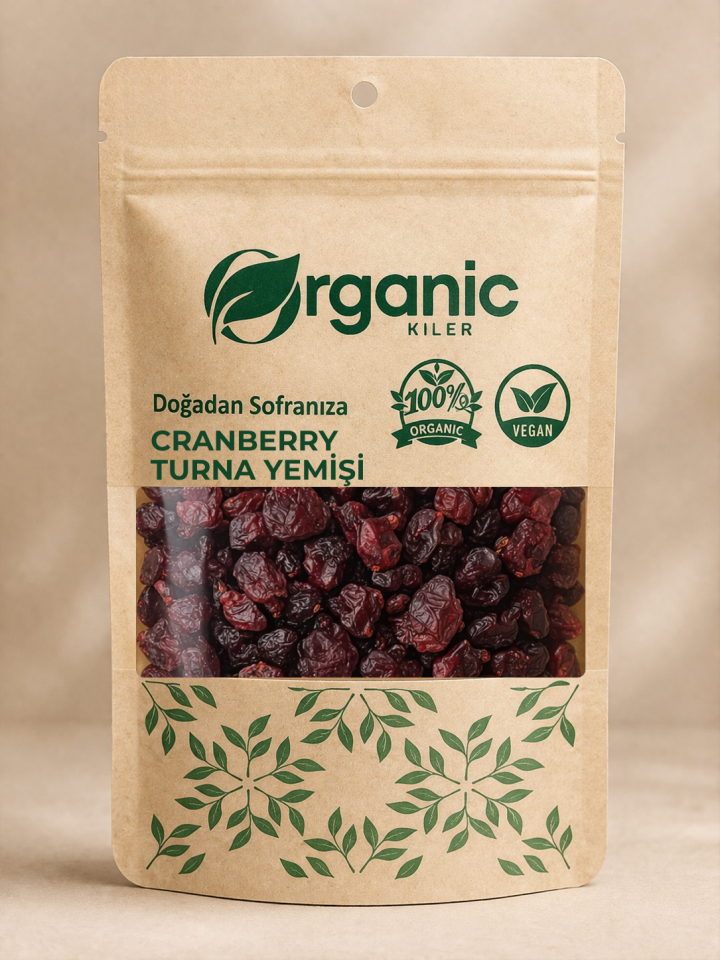 Doğal Katkısız Turna Yemişi ( Cranberry ) | Antioksidan Zengin Kurutulmuş Meyve