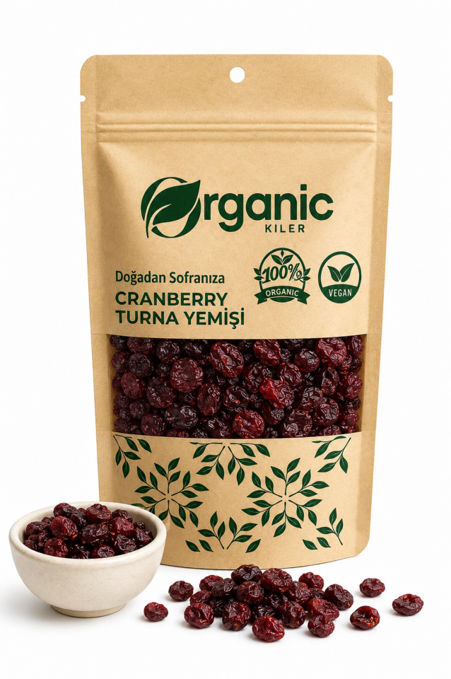 Doğal Katkısız Turna Yemişi ( Cranberry ) | Antioksidan Zengin Kurutulmuş Meyve