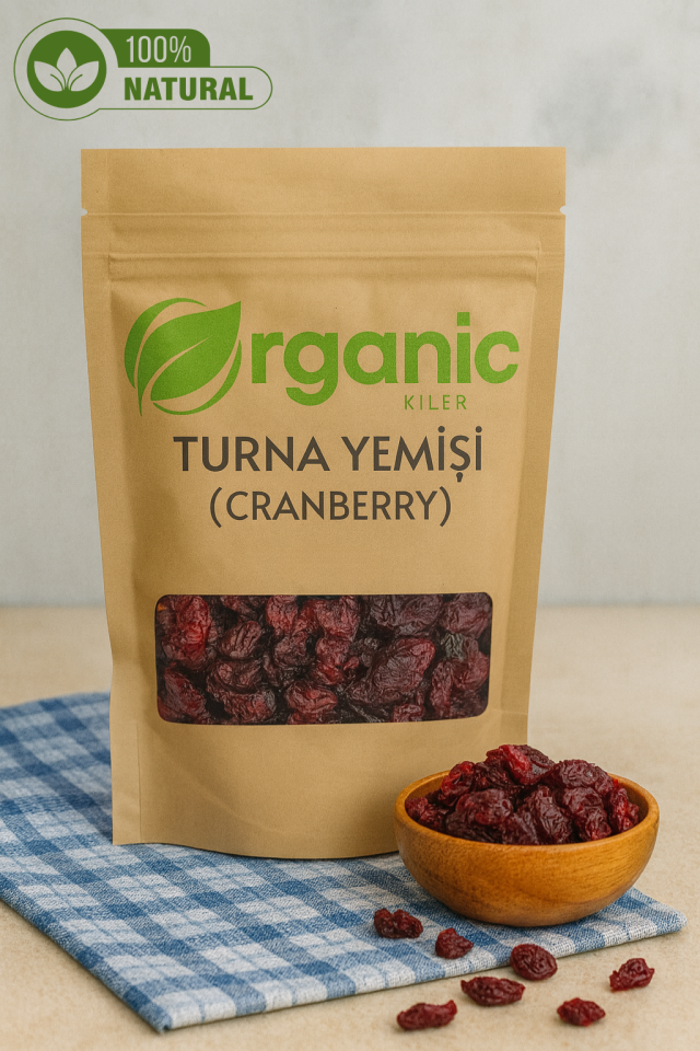 Doğal Katkısız Turna Yemişi ( Cranberry ) 100 gr | Antioksidan Zengin Kurutulmuş Meyve