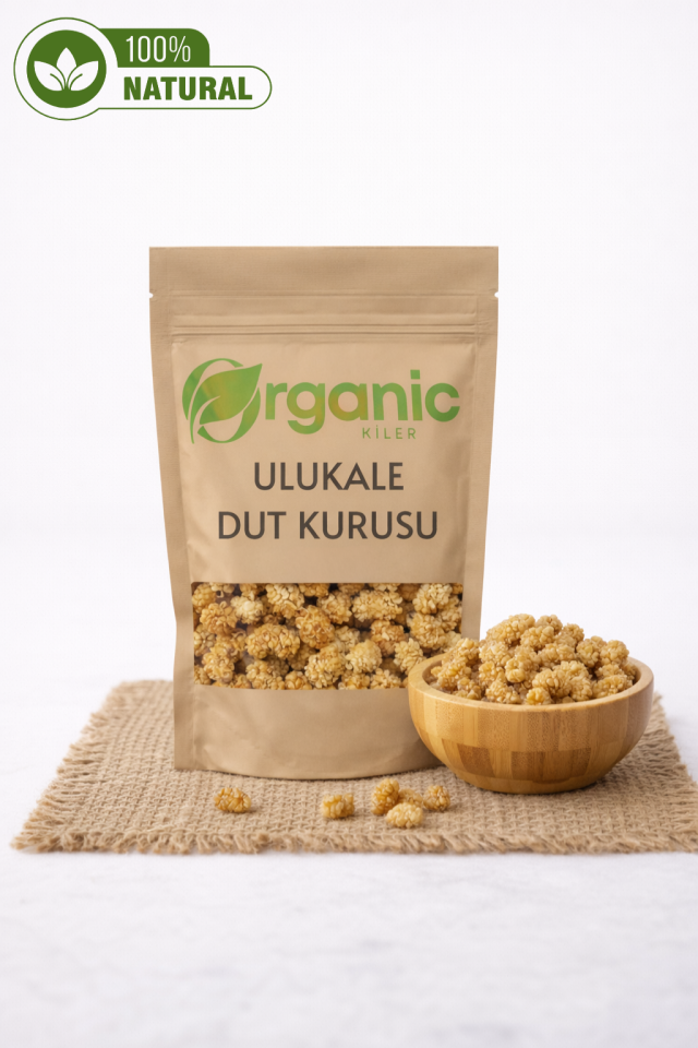 Doğal Ulukale Dut Kurusu 100gr - Katkısız & Organik Beyaz Kuru Dut