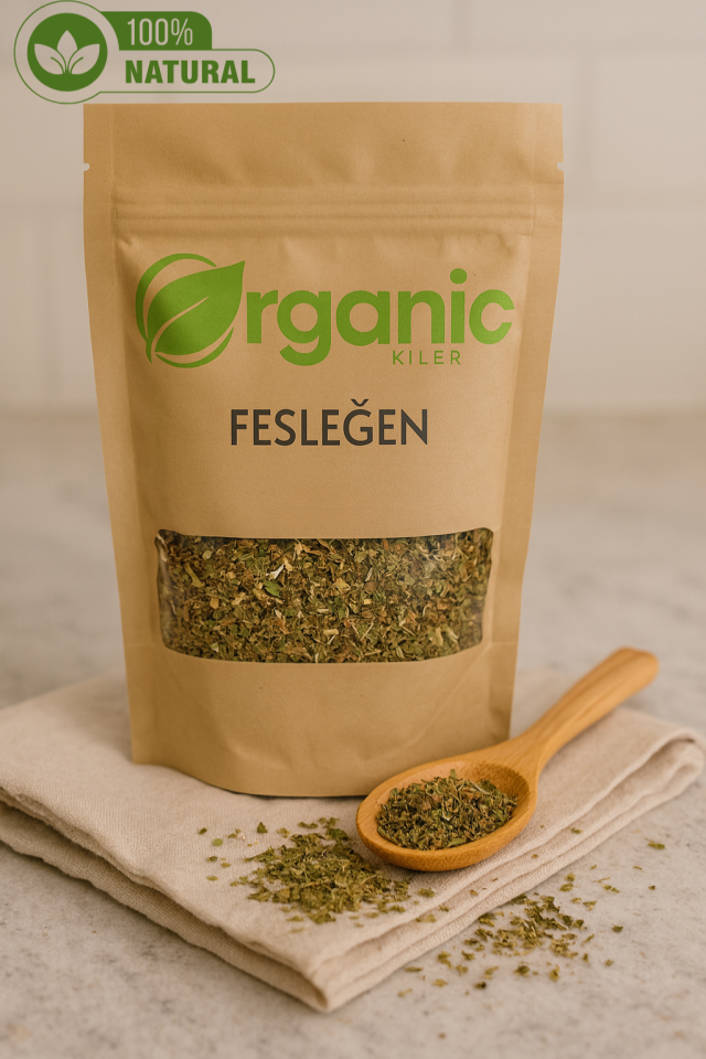 Kurutulmuş Fesleğen 100 gr | %100 Doğal ve Taze | Fesleğen Çayı & Baharatı