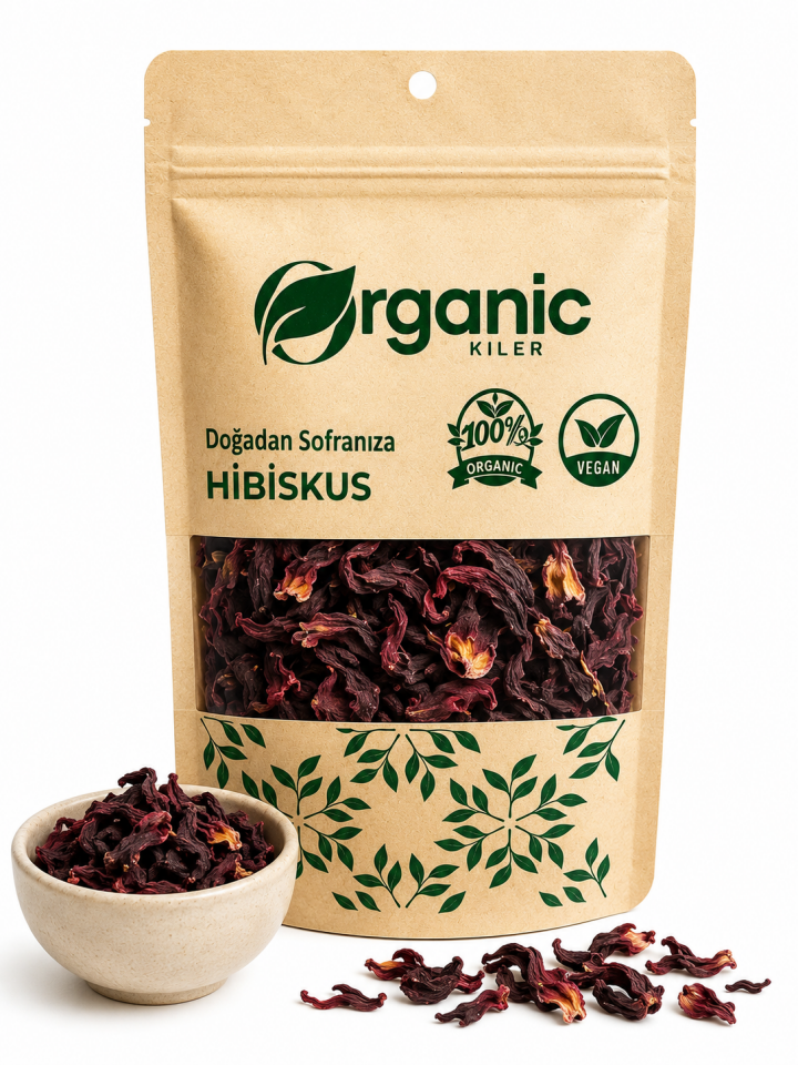 Hibiskus Çayı - Doğal Hibiskus Kurutulmuş & Elenmiş Yeni Mahsül
