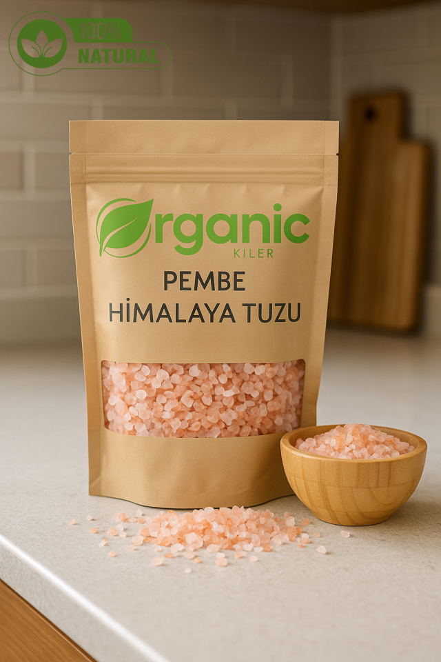 Doğal Pembe Himalaya Tuzu 500 gr | Mineral deposu | Katkısız & Rafine Edilmemiş