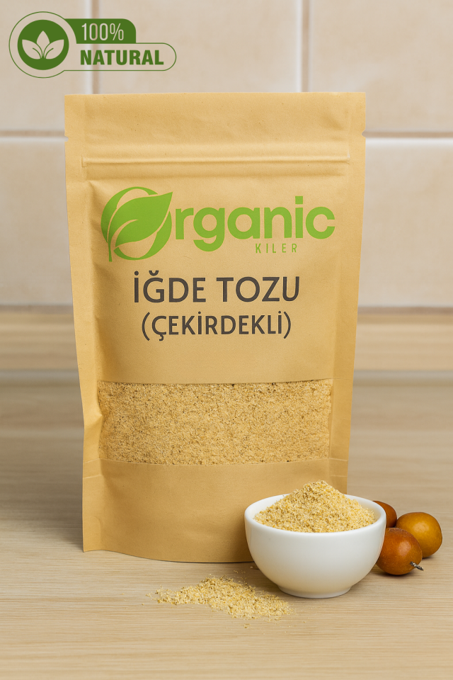 İğde Tozu 100gr. Çekirdekli İğde Tozu Doğal & Katkısız Taze Mahsül