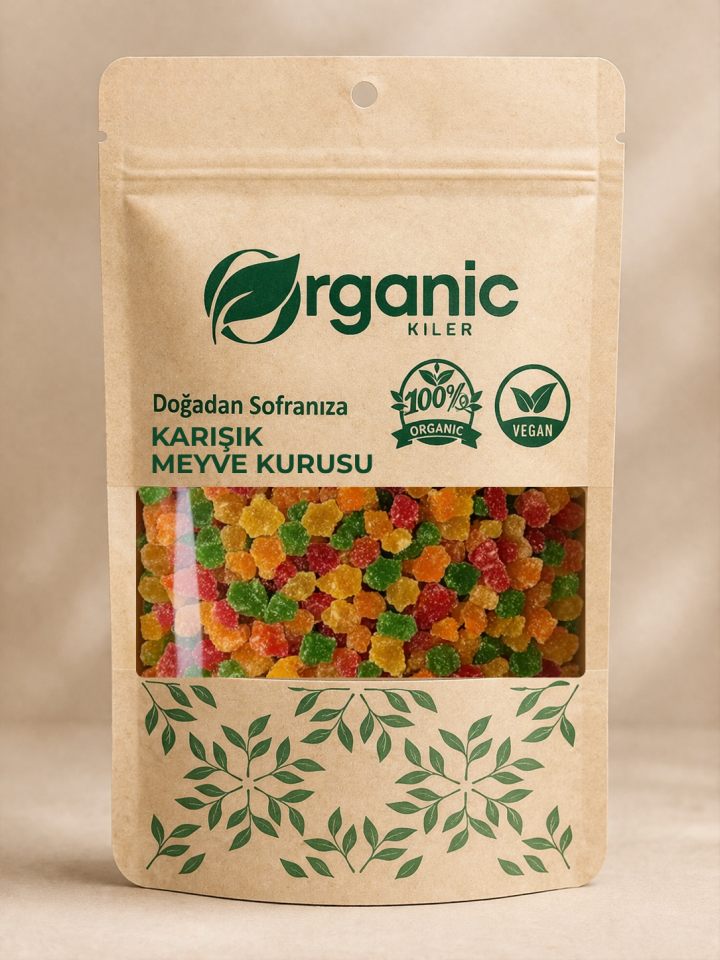 Karışık Meyve Kurusu - Pomela, Limon, Papaya, Portakal - %100 Doğal