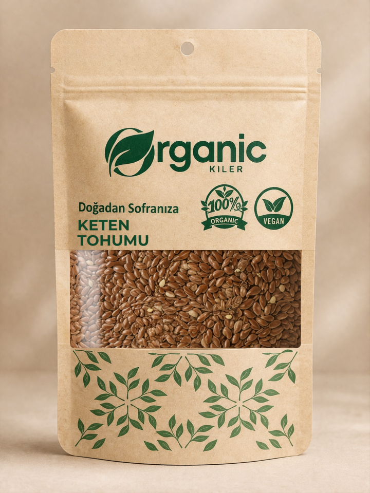 Keten Tohumu - Tane - %100 Doğal Katkısız ve Taze Mahsul