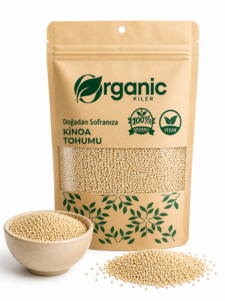 Kinoa Tohumu -  Glutensiz Protein Kaynağı - %100 Doğal ve Katkısız