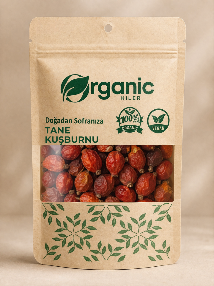 Kuşburnu Tane - Elenmiş ve Taze - %100 Doğal Kuşburnu