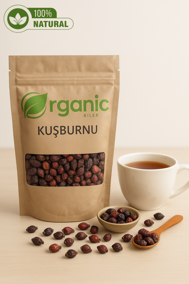 Kuşburnu Tane 100gr. Elenmiş & Taze