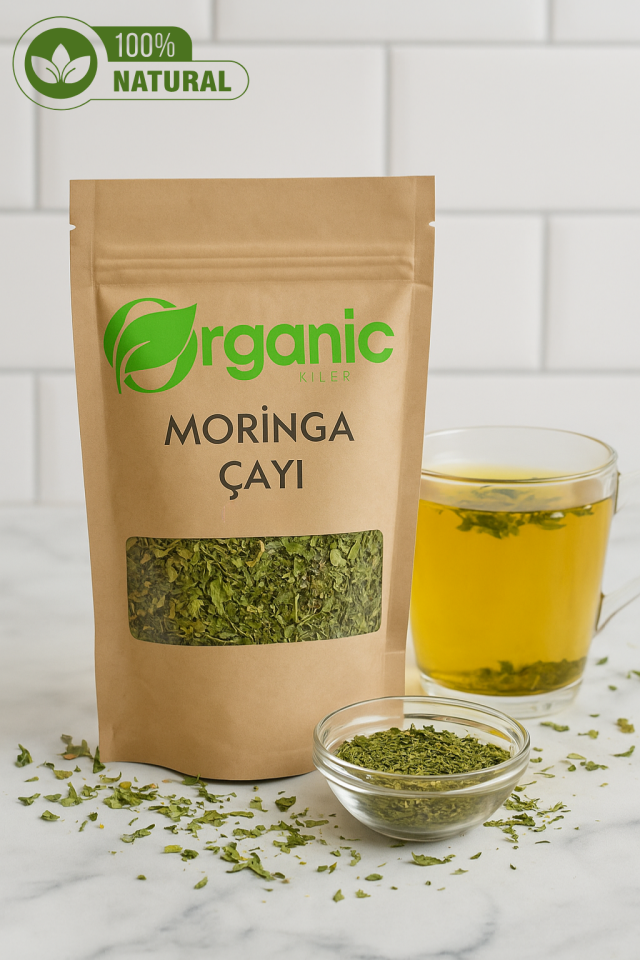 Doğal Moringa Çayı 100gr – Moringa Yaprağı Bitki Çayı l Doğal & Katkısız