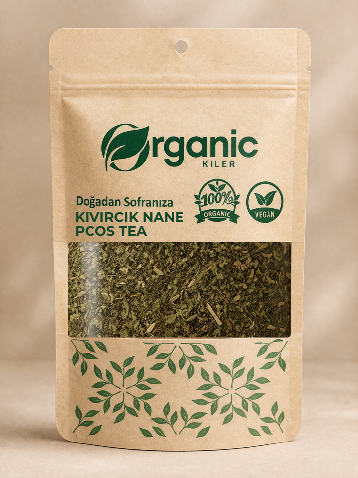 Doğal Kıvırcık Nane - Katkısız Spearmint Tea - %100 Saf PCOS Çayı