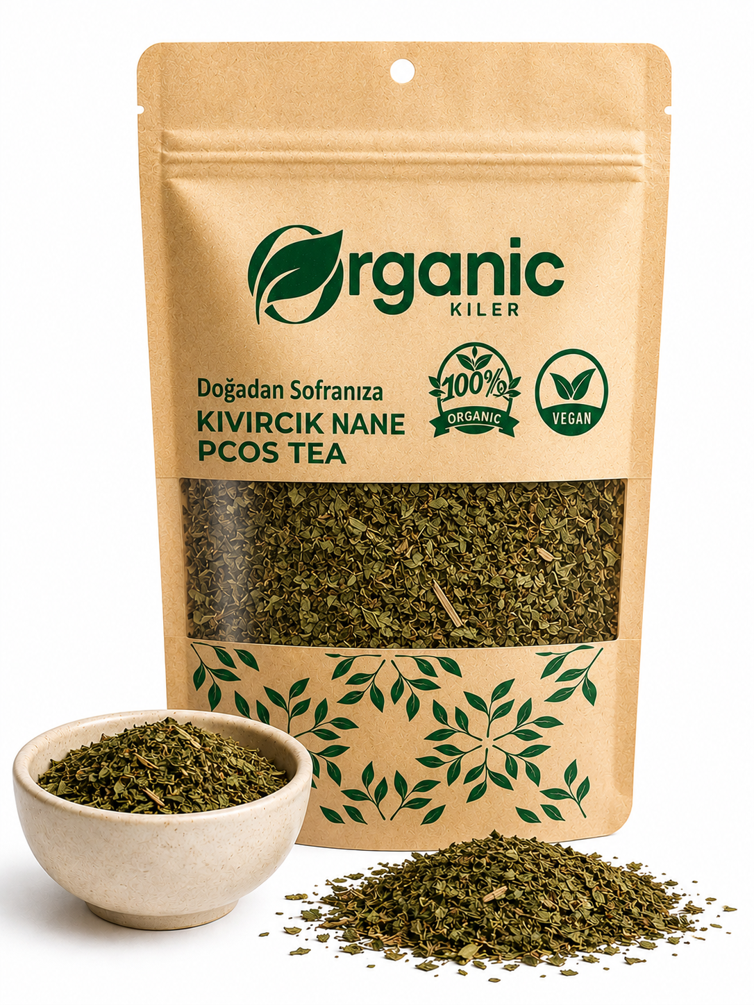 Doğal Kıvırcık Nane Katkısız Spearmint Tea | Organic Kiler