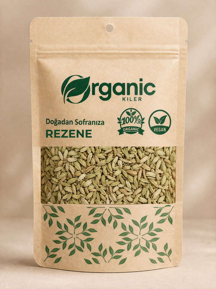 Doğal Rezene Çayı - 100 Gr Katkısız ve Elenmiş - %100 Yeni Mahsul