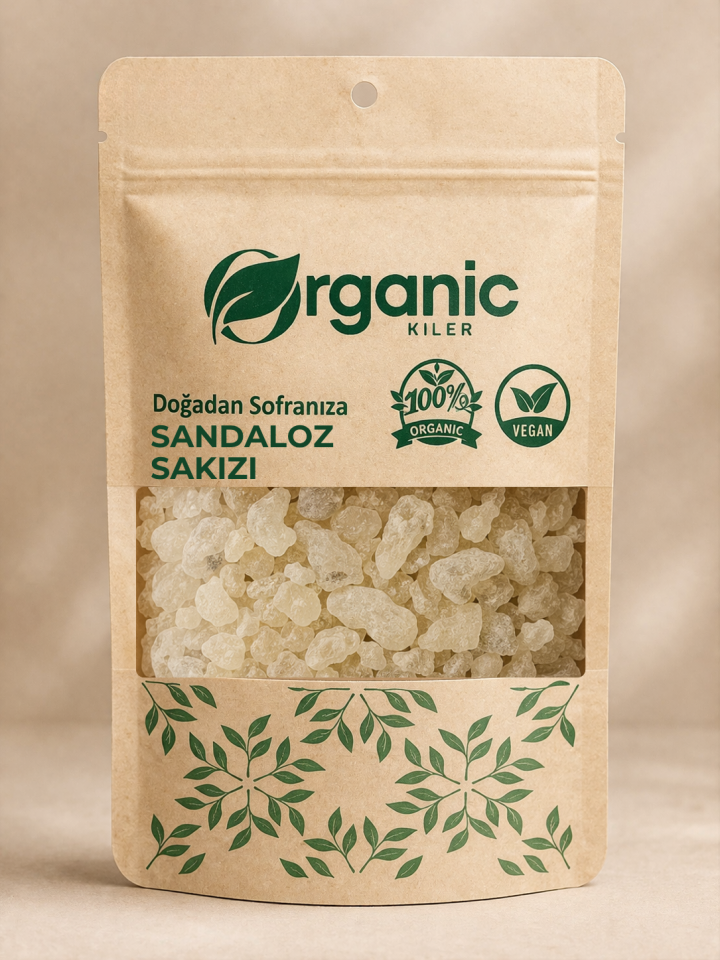 Sandaloz Sakızı - Diyet Dostu ve 100 Gr - %100 Doğal ve Katkısız