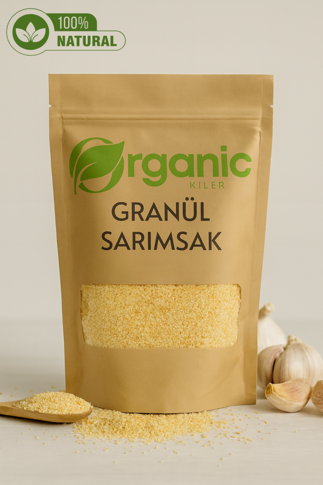 Granül Sarımsak Tozu 100gr Katkısız & Yoğun Tat, Ince Öğütülmüş