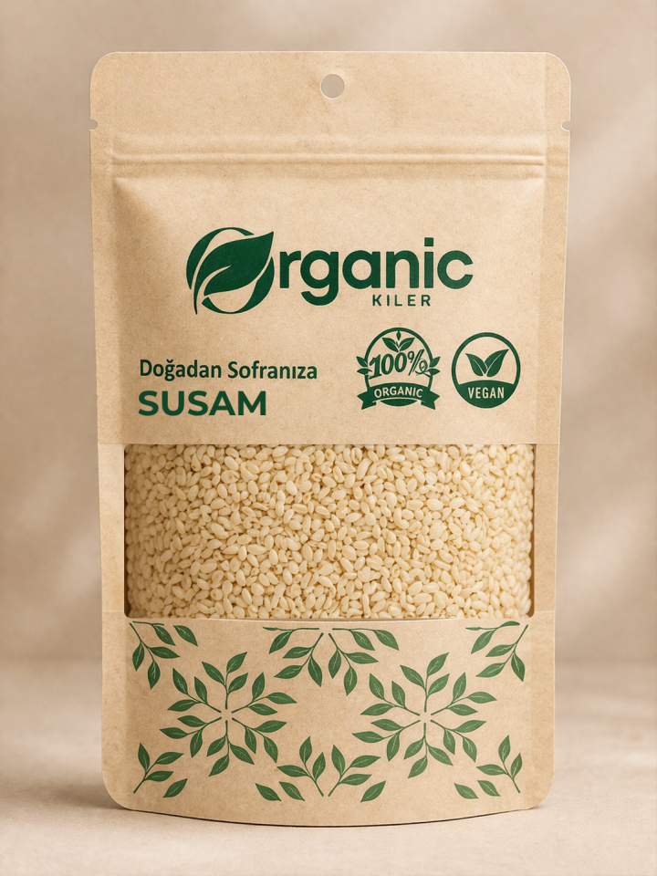 Susam - Orta Kavrulmuş ve Doğal - %100 Katkısız Yerli Üretim Susam