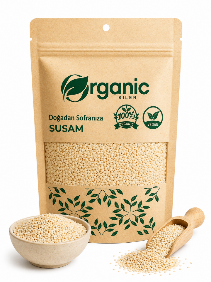 Susam - Orta Kavrulmuş ve Doğal - %100 Katkısız Yerli Üretim Susam