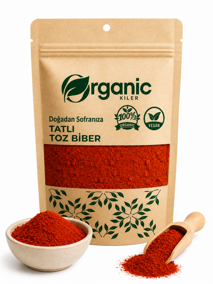 Kırmızı Tatlı Toz Biber - Katkısız & Doğal