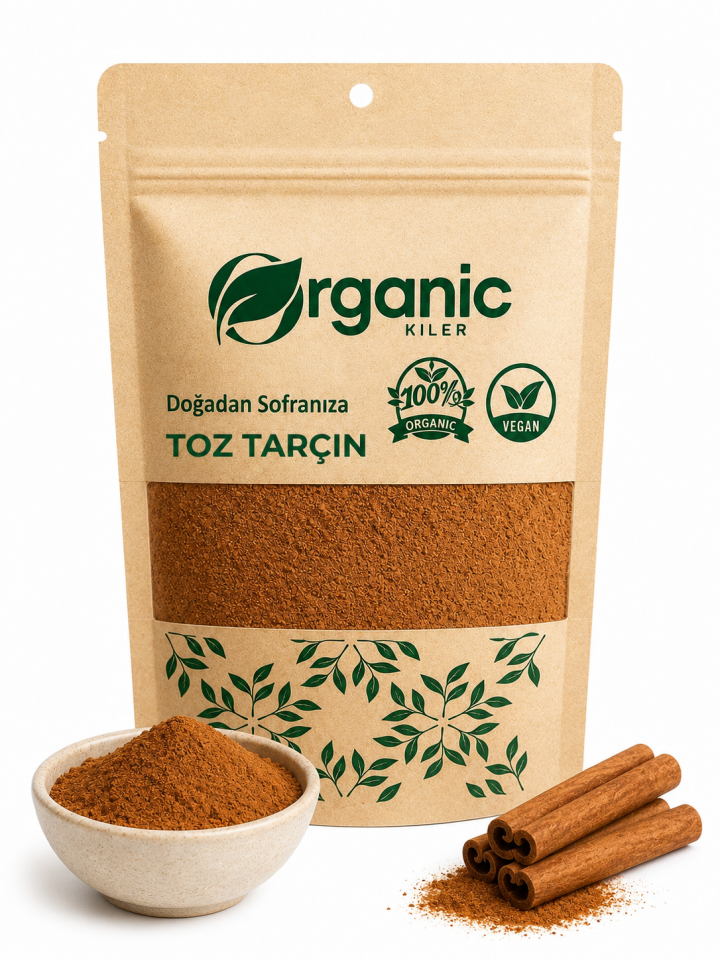 Doğal Toz Tarçın - Taze Öğütülmüş ve Elenmiş - Katkısız %100 Saf Tarçın