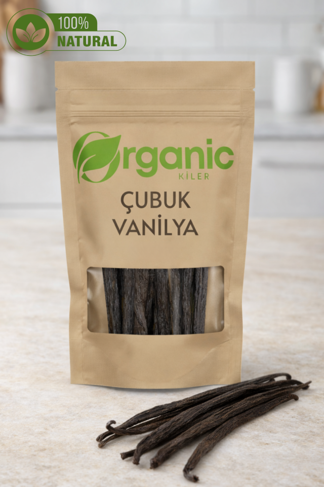Doğal Çubuk Vanilya 4 Adet - Taze & Doğal Yeni Mahsül
