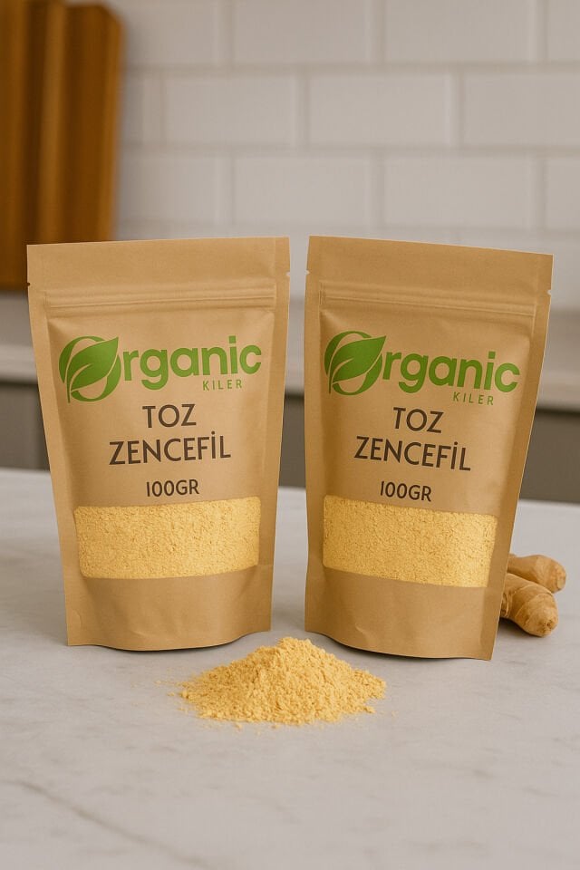 Toz Zencefil %100 Taze Öğütülmüş 2x100gr ( Zingiber Officinale ) Katkısız - Yeni Mahsul 2 Paket