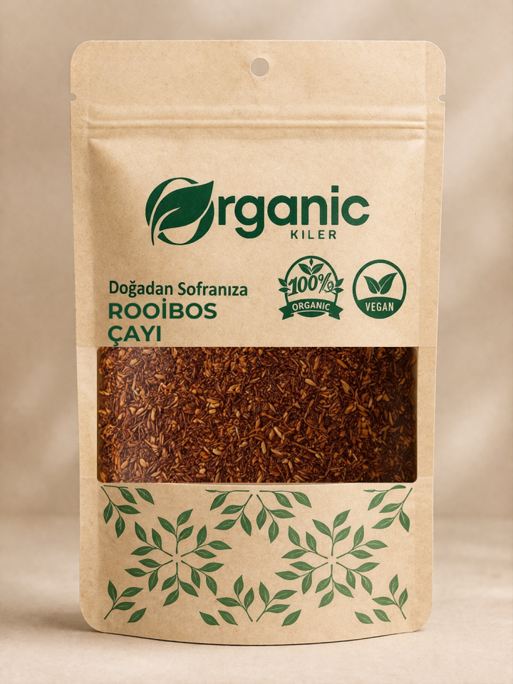 Rooibos Çayı Doğal & Katkısız - Kırmızı Çay - Saf Rooibos