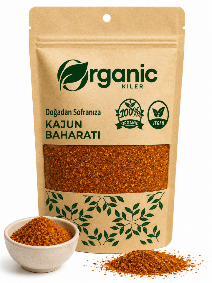 Kajun Baharatı - Katkısız ve Doğal - Special Cajun Baharat Karışımı
