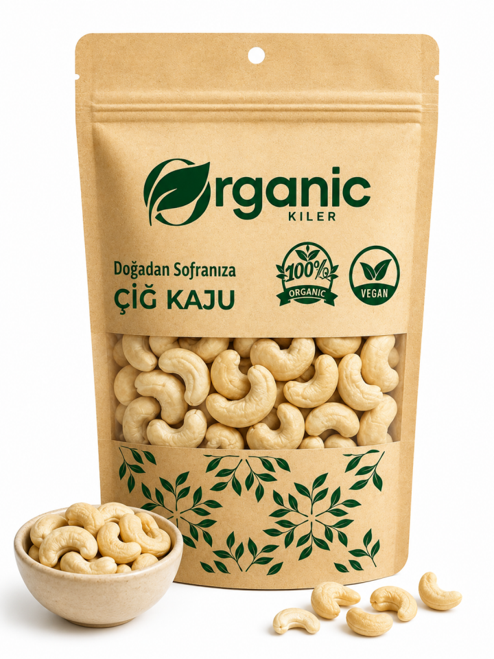 Çiğ Kaju - Yeni Mahsul ve Katkısız - %100 Doğal Premium Kaju
