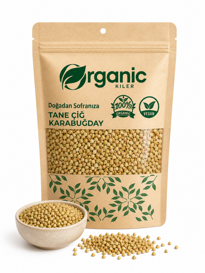 Tane Çiğ Karabuğday - Greçka - Glutensiz & Saf