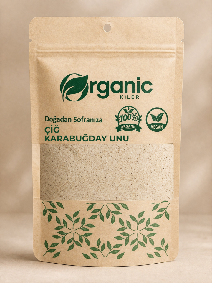 Glutensiz Çiğ Karabuğday Unu - Organik & Doğal